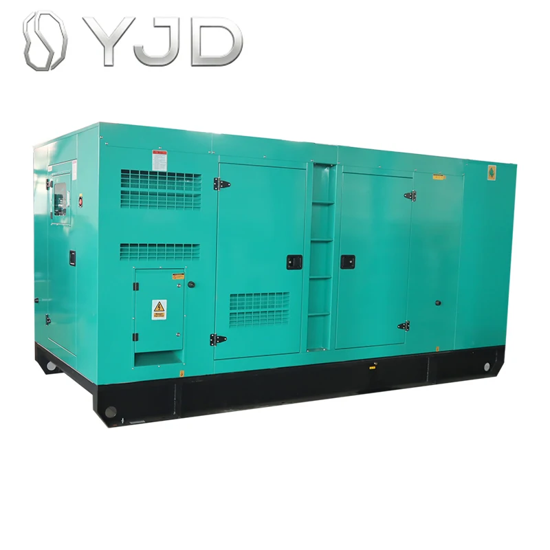 Hotel Hospital Office Emergency Backup 50KVA 3phase 100% Copper Alternator Rated Voltage Silent Diesel Generator ATS