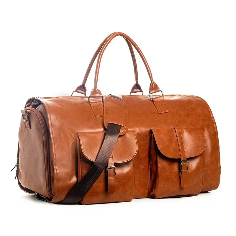 52cm/20.5inch Convertible Travel Clothing Bag,  Carry-On Duffle Bag 2-in-1 Hanging Luggage Set Business middle size luggage