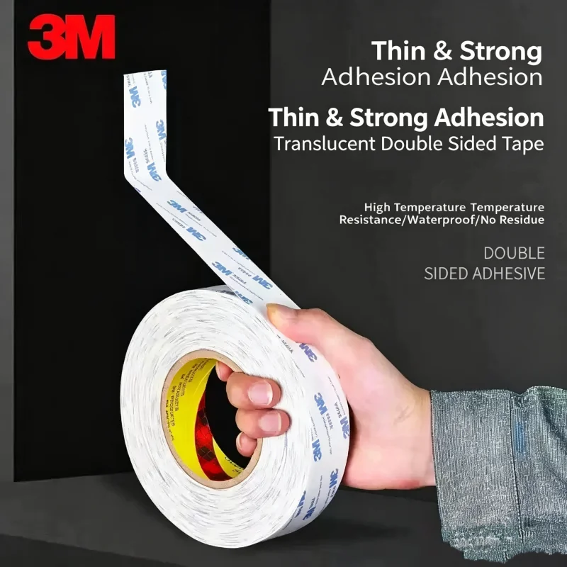 3M 9448A Double Sided Tape High Viscosity Strong Traceless Adhesive High-temperature Ultra-thin Waterproof Residue-free Tape view 2