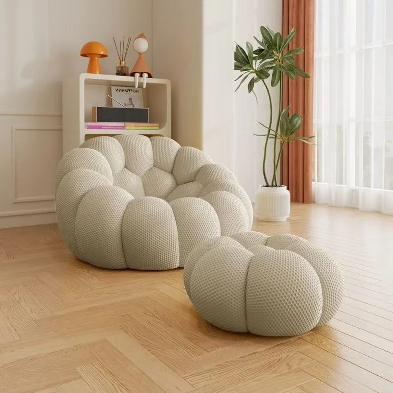 

Modern Luxury Living Room Sofa Set Furniture Single Seater Velvet Compression Boneless Foam Vacuum Recliner Leisure Designs