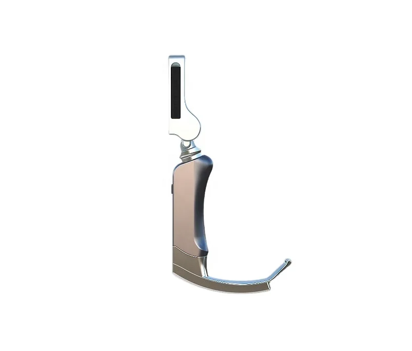 2022 3-inch 8GB Stainless Steel Handheld Reusable Portable Video Laryngoscope with 5 Blades