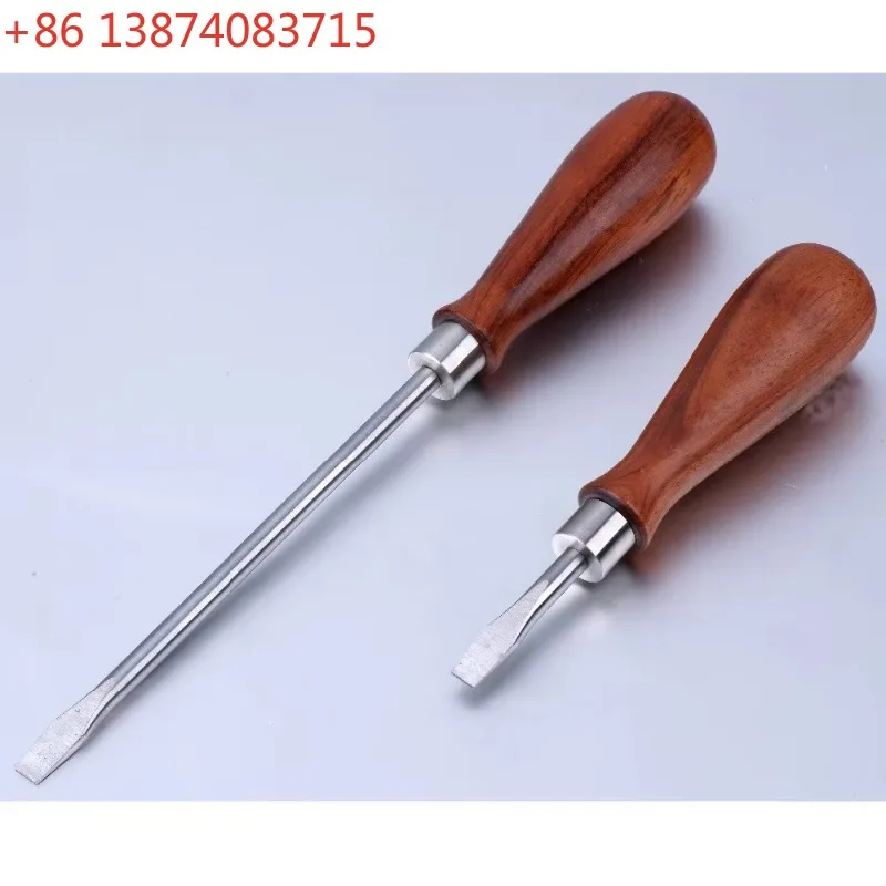 LUBAN 2pcs/set slotted screwdriver European iron plane adjustment special screwdriver