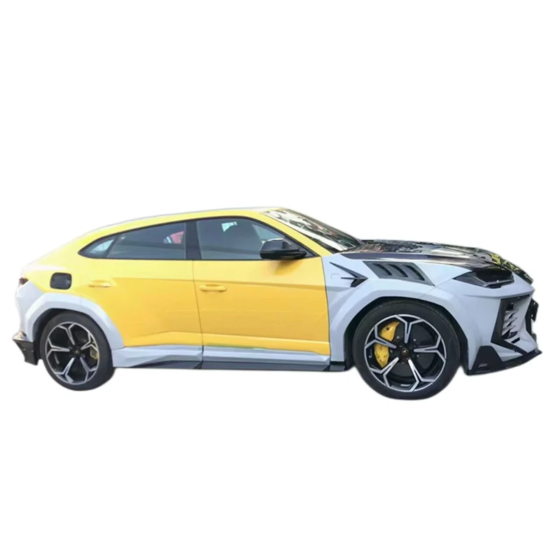 

M Style Half Carbon Fiber Parts for Lamborghini URUS Wide Fender Wheel Trim & Side Skirt