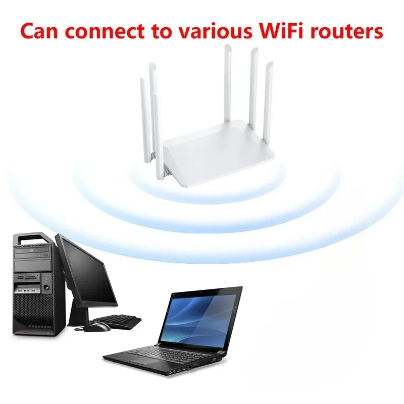 2.4GHz ミニワイヤレス Wifi アダプター 150 Mbps 5DB アンテナ USB Wifi レシーバー ドングル 9533 /8188ETV ネットワークカード 802.11b/n/g
