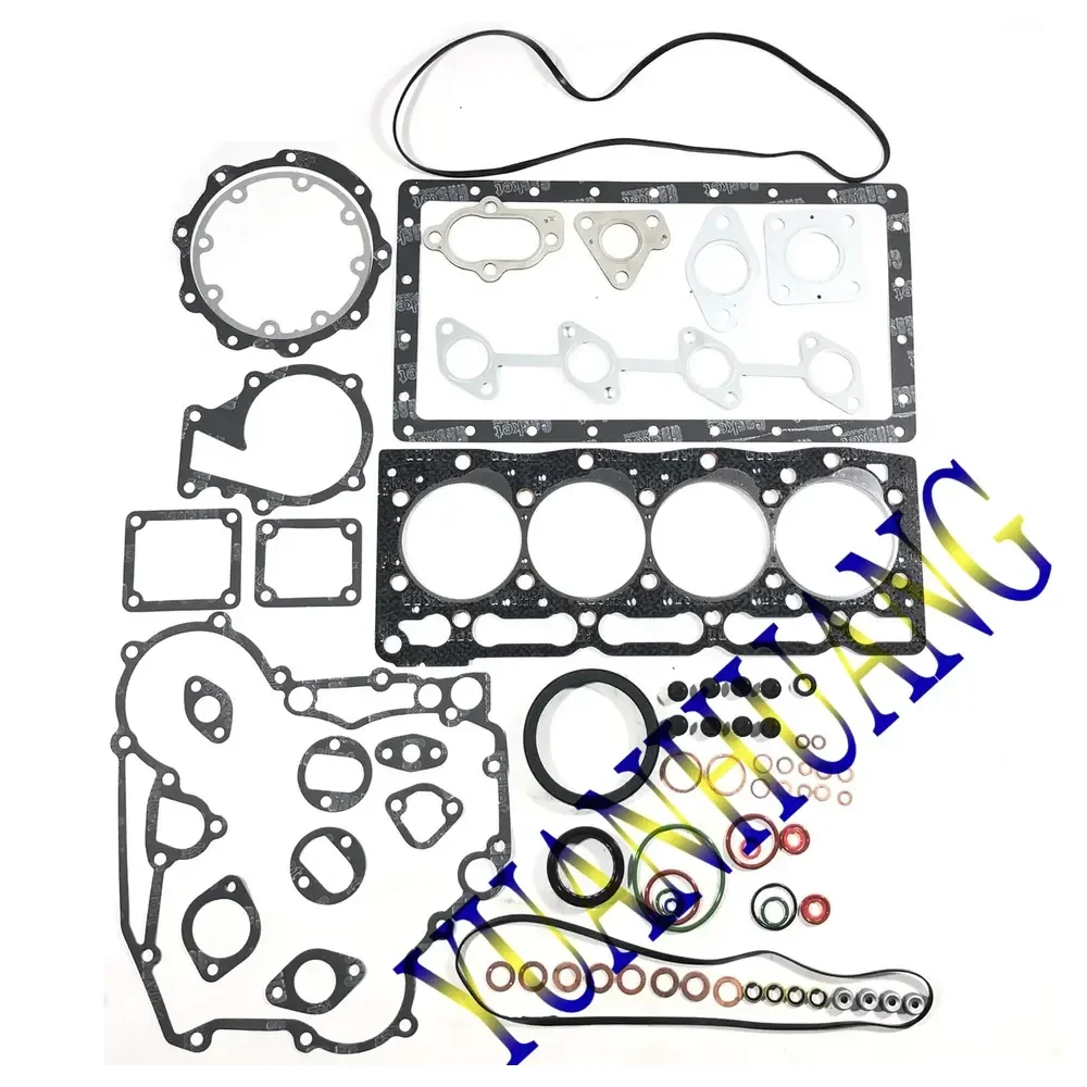 V1305 V1305-EB Полный комплект прокладок для капитального ремонта Прокладка головки для деталей двигателя Kubota Трактор B2710