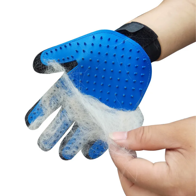 Pet Cleaning Gloves Dog Hair Removal Brush Sticky Hair Comb Cat Gloves Cat Dog Bathing Cat Supplies Comb Hair Removal Brush