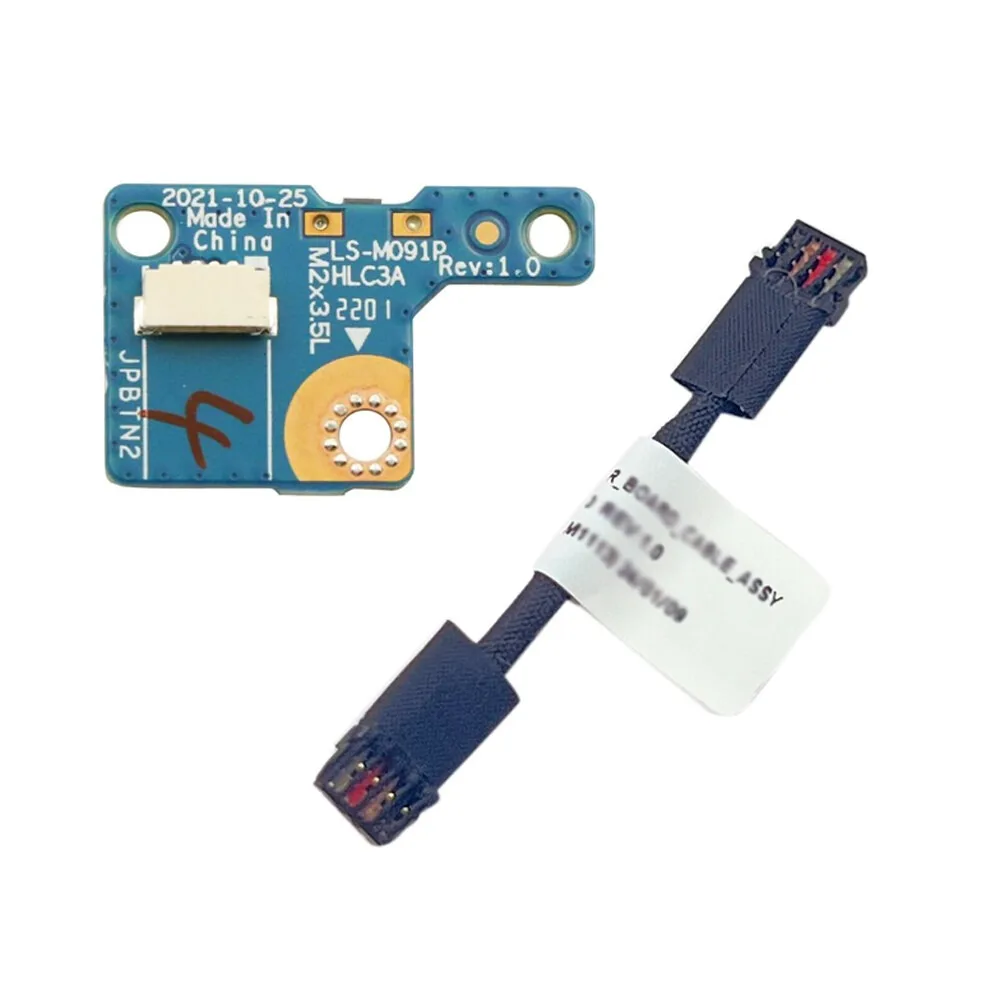 

AA+For LENOVO Yoga 6-13ABR8 83B2 HLC3A LS-M091 Power Button Board With Cable