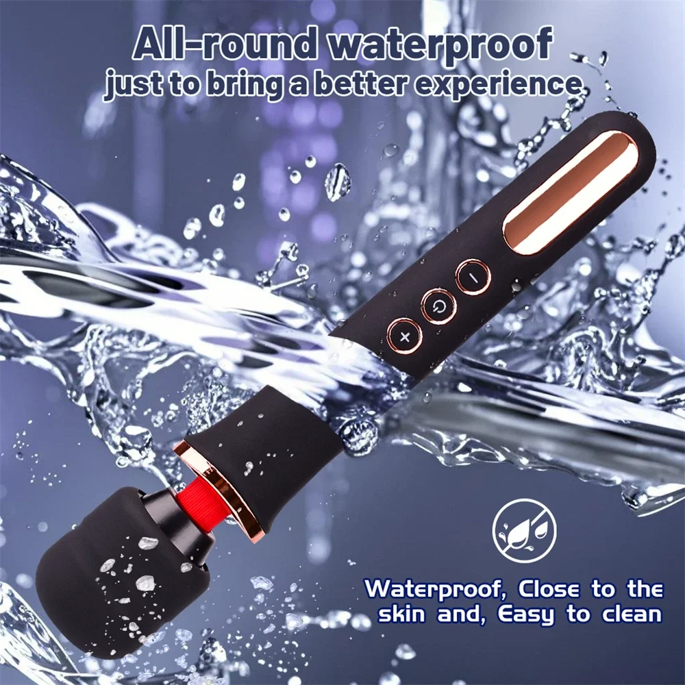 Magic AV Wand Vibrator for Women with 14 Powerful Modes Clitoris And G Spot Stimulator Female Masturbation Body Massager Sex Toy - Image 5