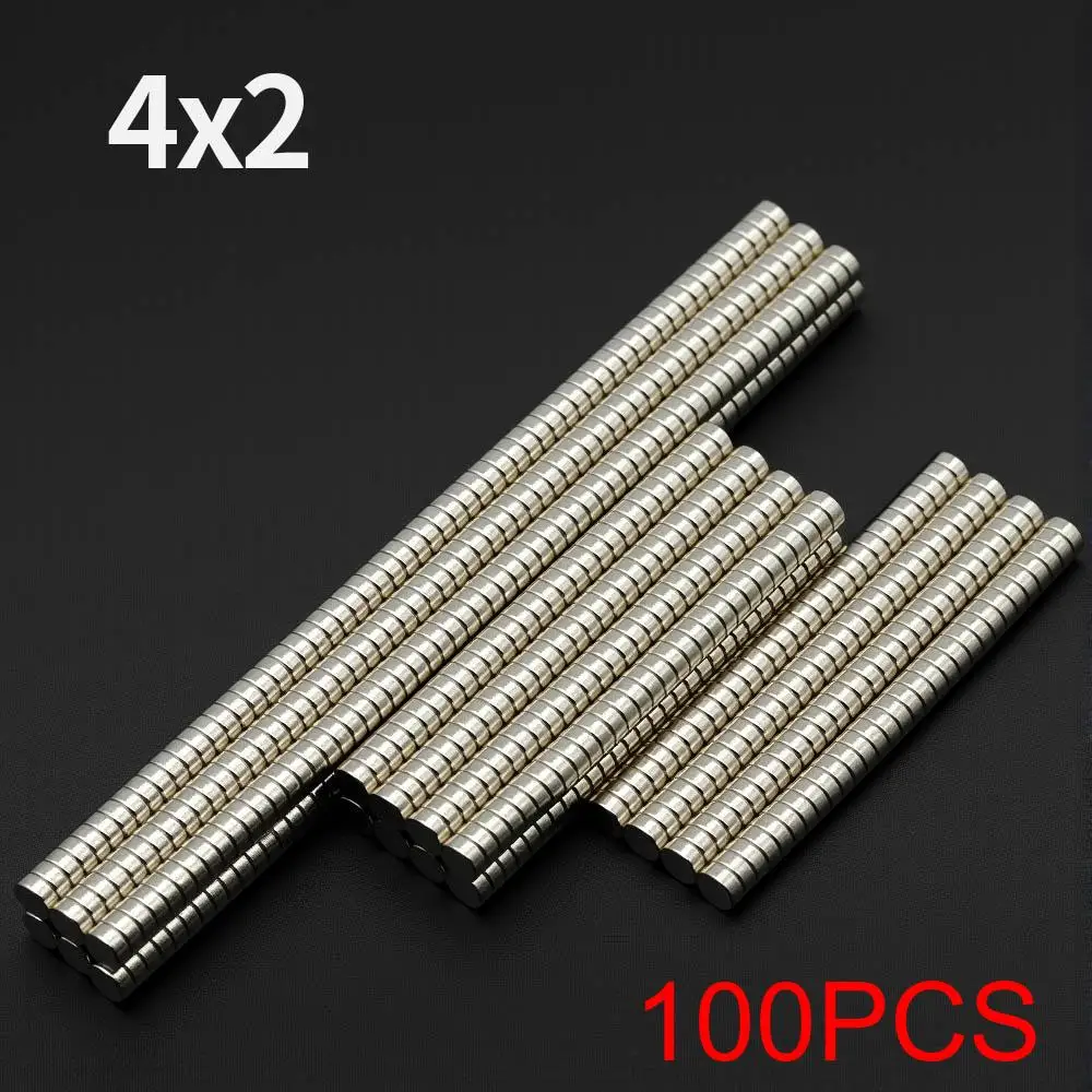 Leistungsstarker Neodym-Magnet N35 NdfeB Permanentmagnet imanes Runde superstarke Kühlschrankmagnete DIY 6x1 6x2 5x1 5x3 4x1,5 4x2