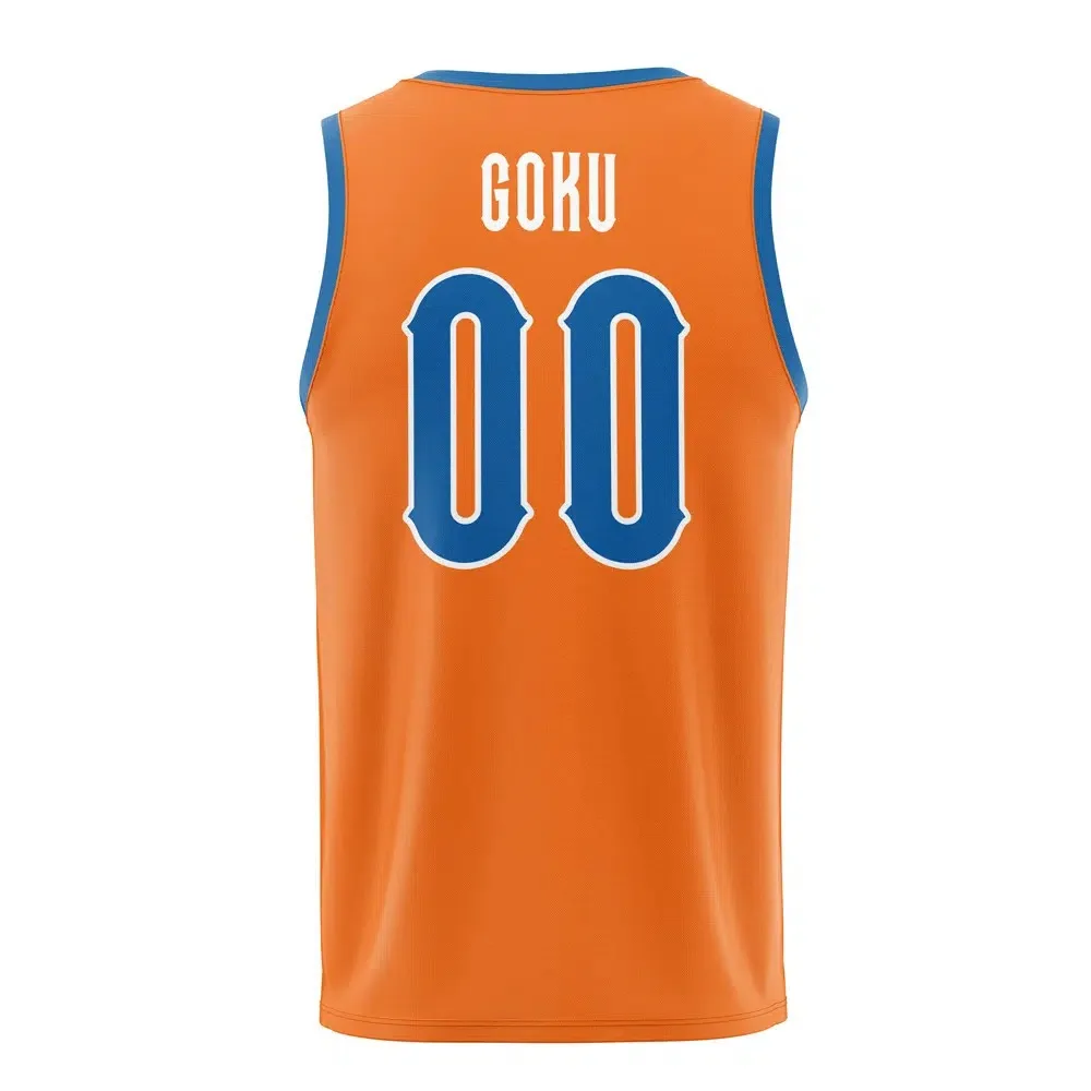 2026 Dragon Ball Goku Sports Shirt Tank Top Anime Printed Breathable Suitable for Male and Female Fans, Family Matching Clothing
