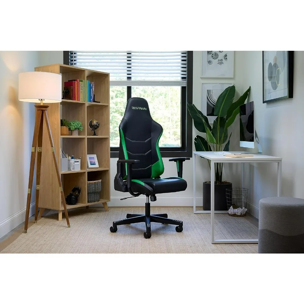 Ergonomic Gaming Chair High Back PC Computer Desk Office Chairs 360 Swivel,135 Degree Recline with Adjustable Tilt Tension Green