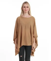 Poncho de primavera para mujer, chal de punto para mujer, Jersey de Color sólido, suéter, capa holgada para otoño, bufanda de invierno, venta al por mayor, nuevo en