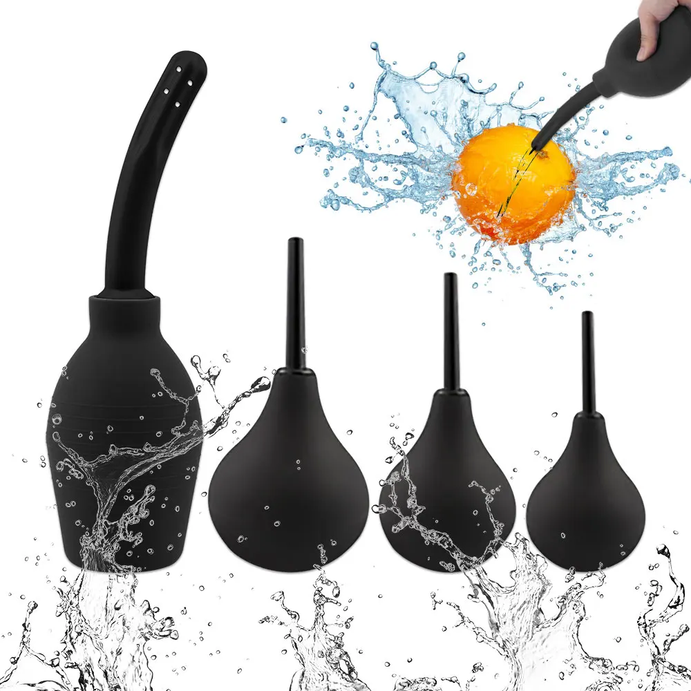 حقنة شرجية لمبة حقنة شرجية مطاطية طبية الري أنثى المهبل الشرج الدوش نظافة المؤنث النظافة حقنة شرجية تنظيف الشرج #1