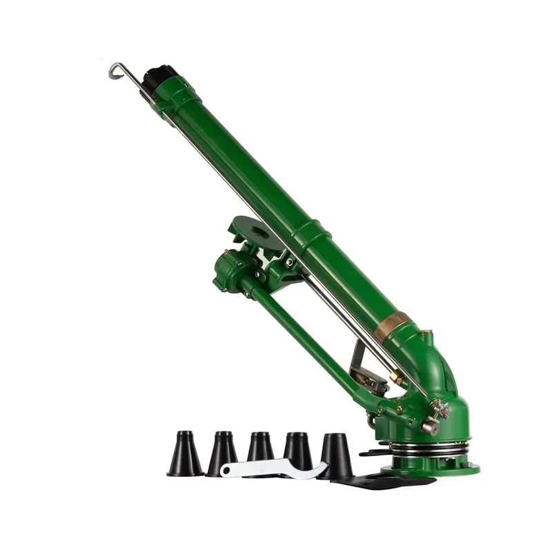 360 Degree Rotating Rain Gun Nozzle Agricultural Irrigation Sprayer Head Watering System Garden Lawn Farm Equipment Tool