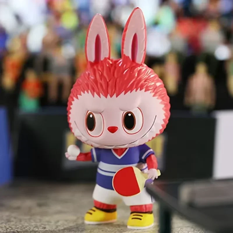 

POP MART Labubu Sports Series Kawaii Anime Action Figure - Mystery Blind Box Dolls for Girls - Surprise Gift Item