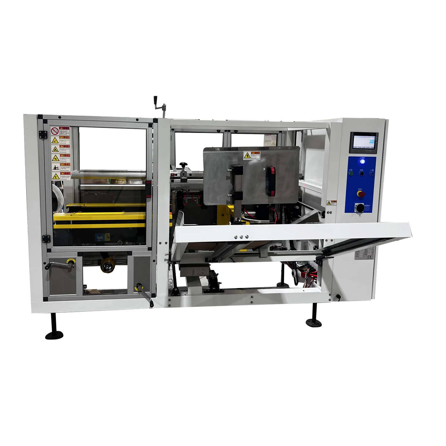 Тяжелый высокоскоростной чехол для бывшего и запайщика. Автоматическое оборудование для эрекции картонных коробок. Насадка для запайки нижнего клея в комплекте.