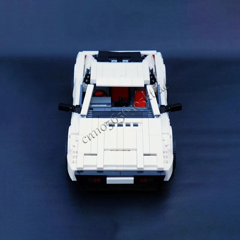 1543PCS MOC  James BondS's 1977 Lotus Esprit S1, Wet Nellie Sports Car Model Building Block Stacking Brick Creative Toy Kid Gift