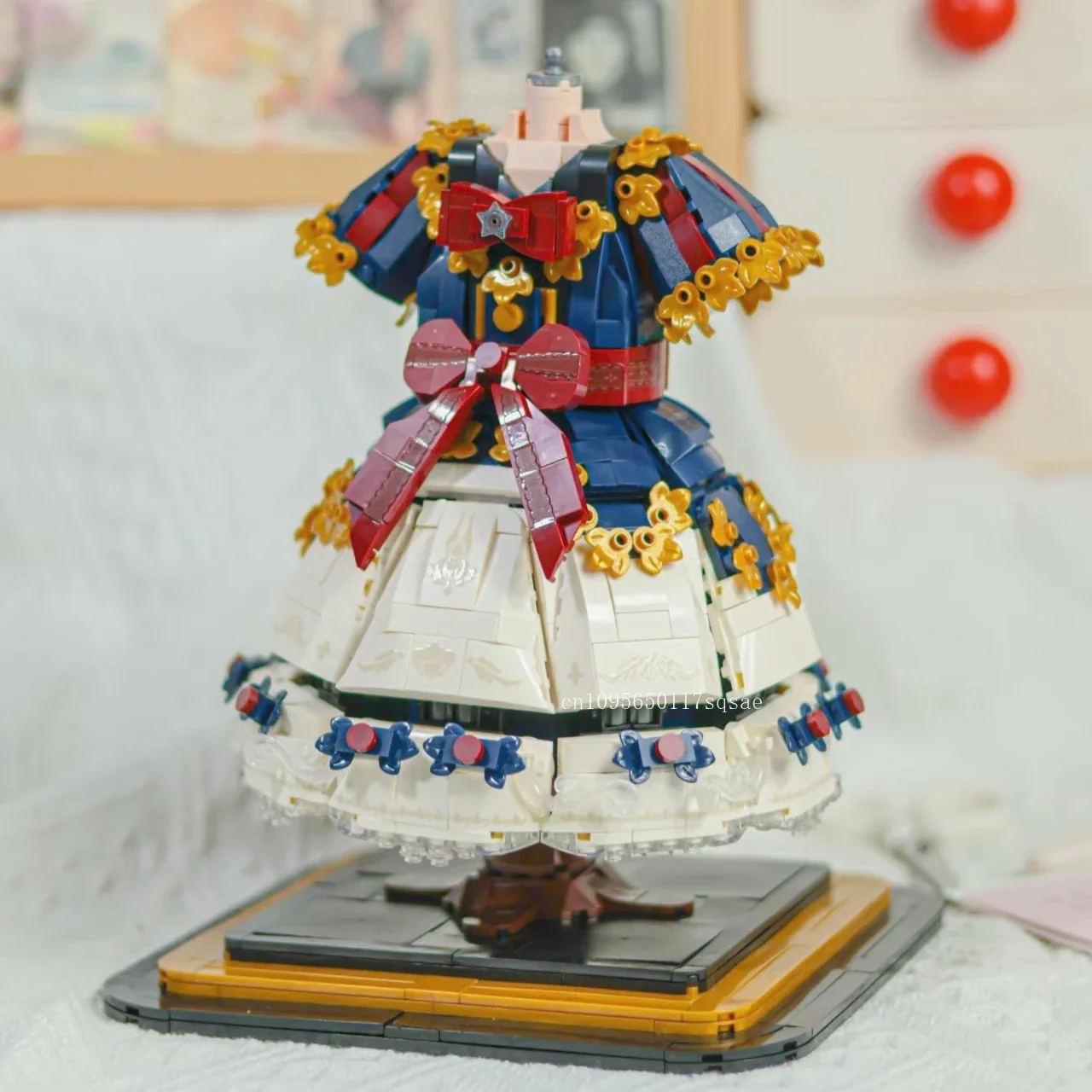 Kawaii Lolita Rock Bausteine Mädchen Geschenk Tisch Ornamente Montage Modell Pädagogisches Spielzeug Sammlung Geschenk Bausteine