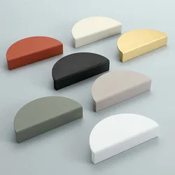 Wardrobe Door Handle Extended Champagne Color Modern Minimalist Light Luxury Sliding Drawer Cabinet Door Drawer Handle Furniture