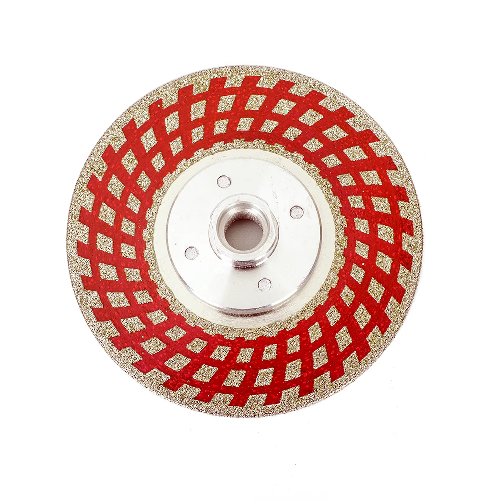 

7inch 180mm Electroplated Diamond Saw Blade Cutting And Grinding Disc Both Sides For Polishing Stone Marble Granite Ceramic Tile