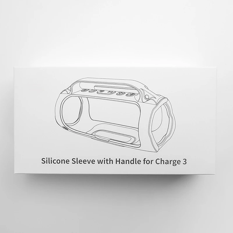 เคสซิลิโคน Tali bahu แบบพกพาสำหรับป้องกันซิลิโคนลำโพงบลูทูธสำหรับ Charge3 JBL