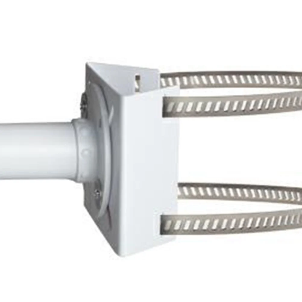 

Pole Mount Bracket for Security Camera Vertical Alloy Adapter with Loops Compatible with Dome Cctv Easy Installation Weather