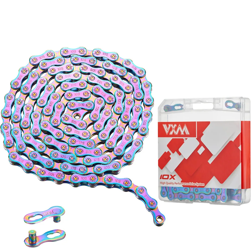 

Bicycle chain, Carbon steel mountain bike chain, bicycle Chains, colorful chain, 6, 7, 8, 9, 10, 11-speed