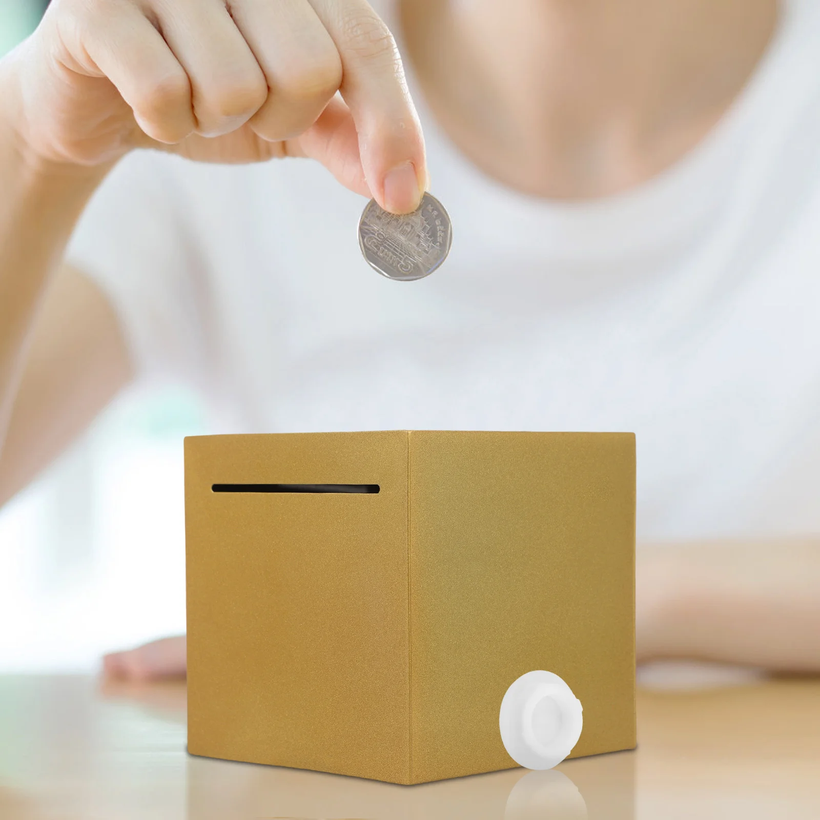 

20pcs Piggy Bank Bottom Sealing Stopper Silicone Plug Wear-Resistant For Saving Box Storage Jar Bumper Hole Cover Stoppers