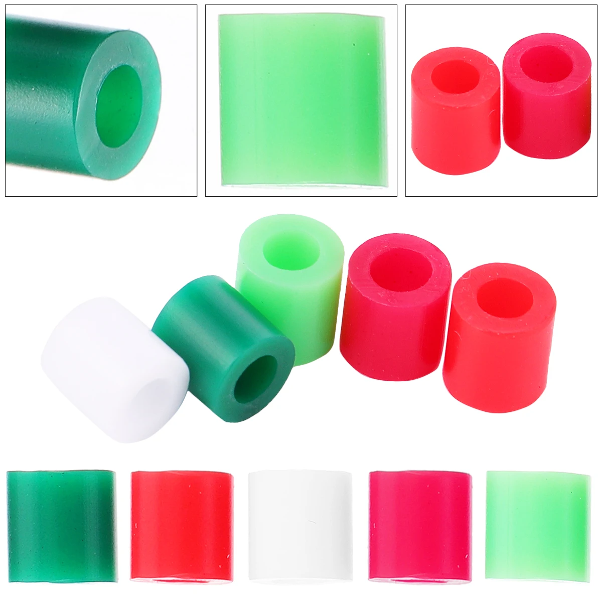 2500 szt. klejących koralików dla dzieci do projektów DIY, edukacyjne materiały do puzzli, zabawny zestaw do zajęć artystycznych, dekoracje świąteczne, mieszanka kolorów, plastik