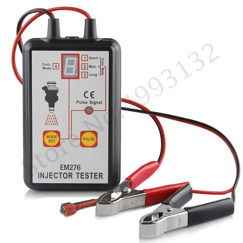 EM276 Motor Vehicle Car Fuel Injector Tester Automotive Diagnostic Instrument