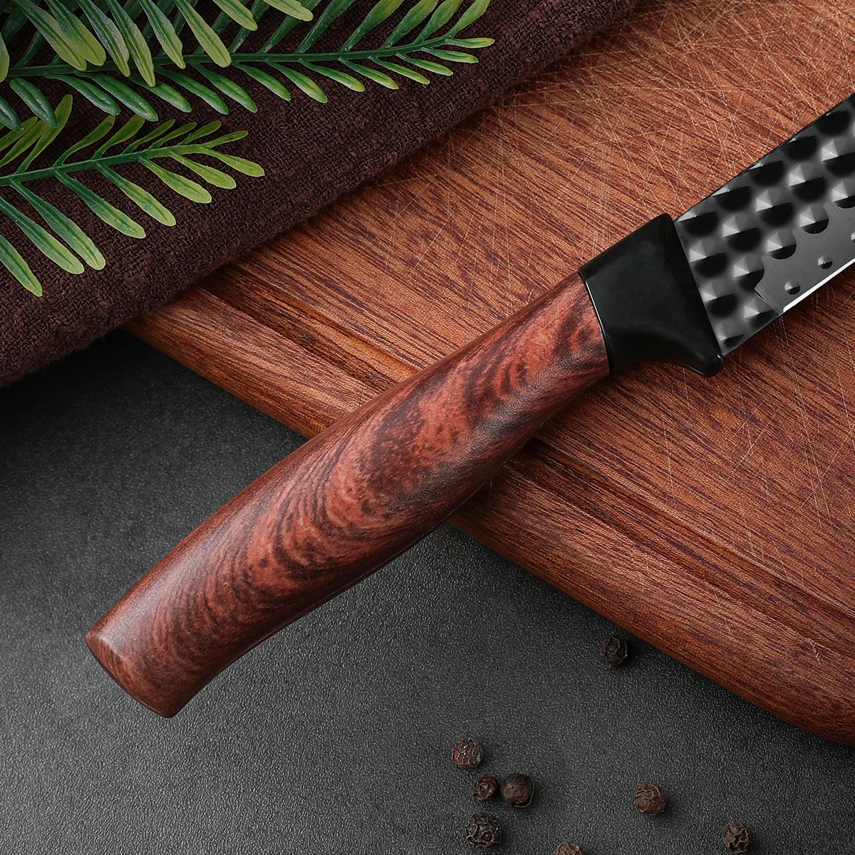 Нож для фруктов из нержавеющей стали, нож для очистки овощей, набор из двух предметов, нож с антипригарным покрытием, кухонный нож для фруктов, строгальный станок для дыни, бытовой набор, острый антибактериальный