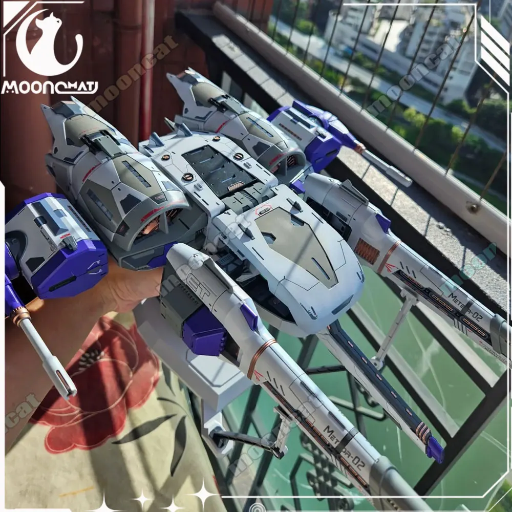 

MO YU DRIVING FORCE 1/144 Meteor Mobile Suit Action Figure Flying Backpack Equipment Embedded Assemble Model Toys With Light