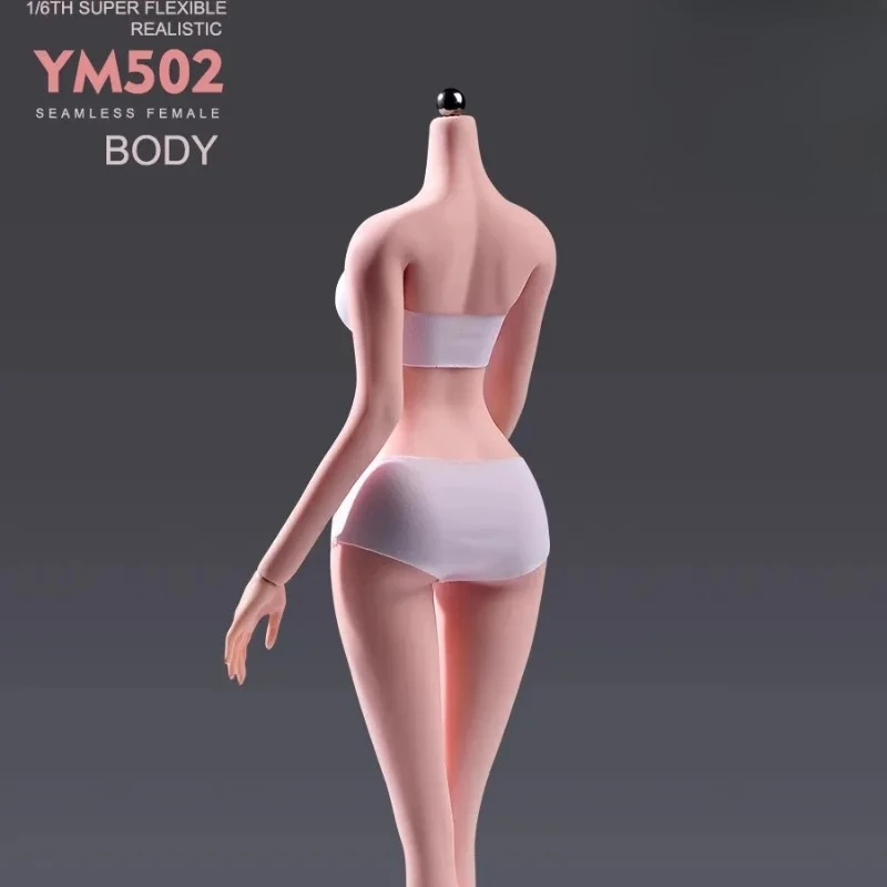 

YM503 502 1/6 Scale Super Flexible Slender Waist Wide Hips with Physiological Details Body for 12inch Women Action Figure