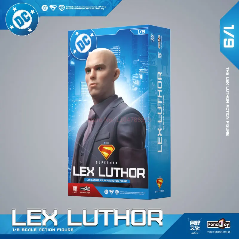 【Preventa】 Brinquedo genuino oficial de FondJoy DC Superman: serie de películas Legacy Lex Luthor modelo hecho a mano juguete de adorno regalo exquisito
