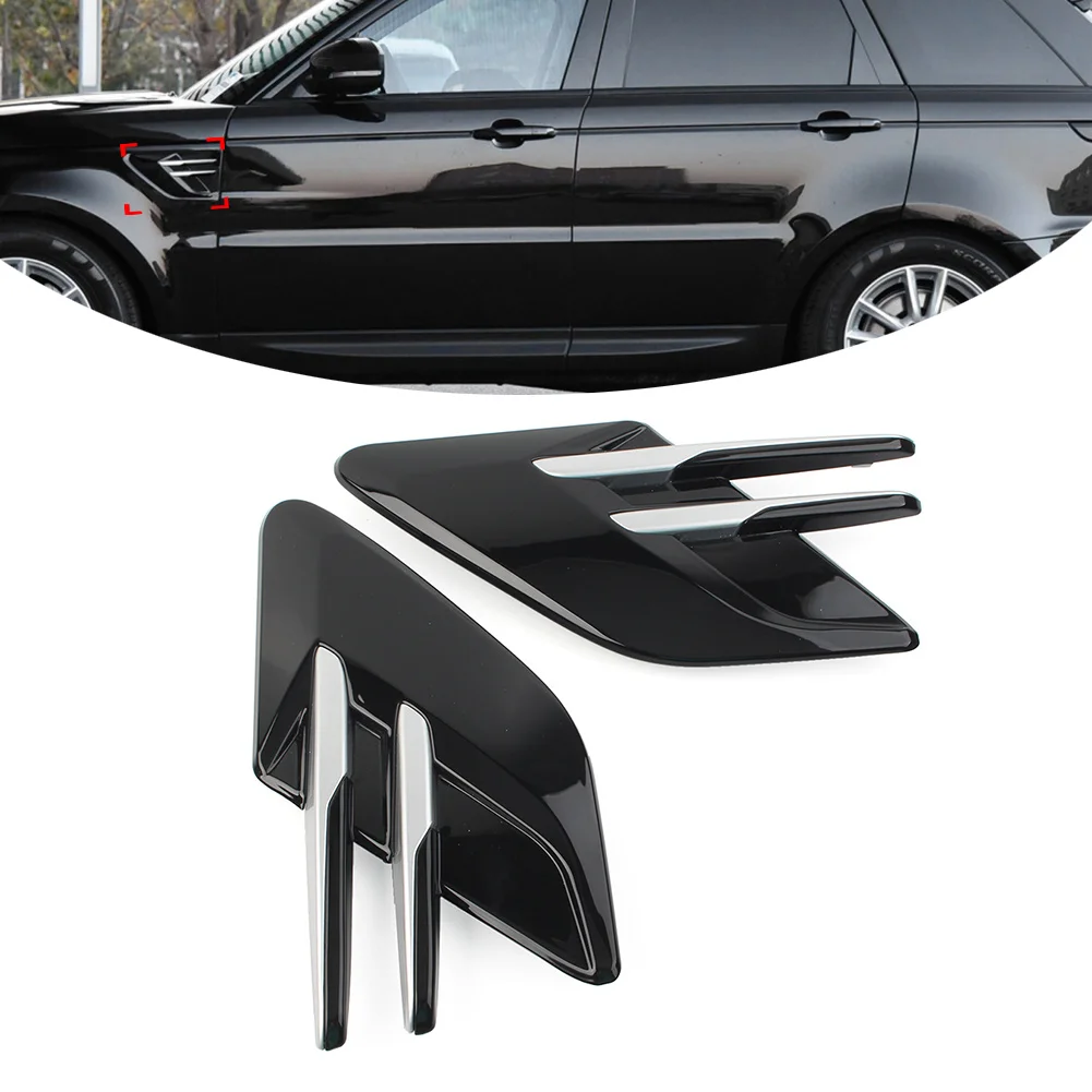 1Pcs Car Front Side Fender Vent Grille Trim For Land Rover Range Rover Sport L494 Facelift Models 2018 2019 2020 2021 2022