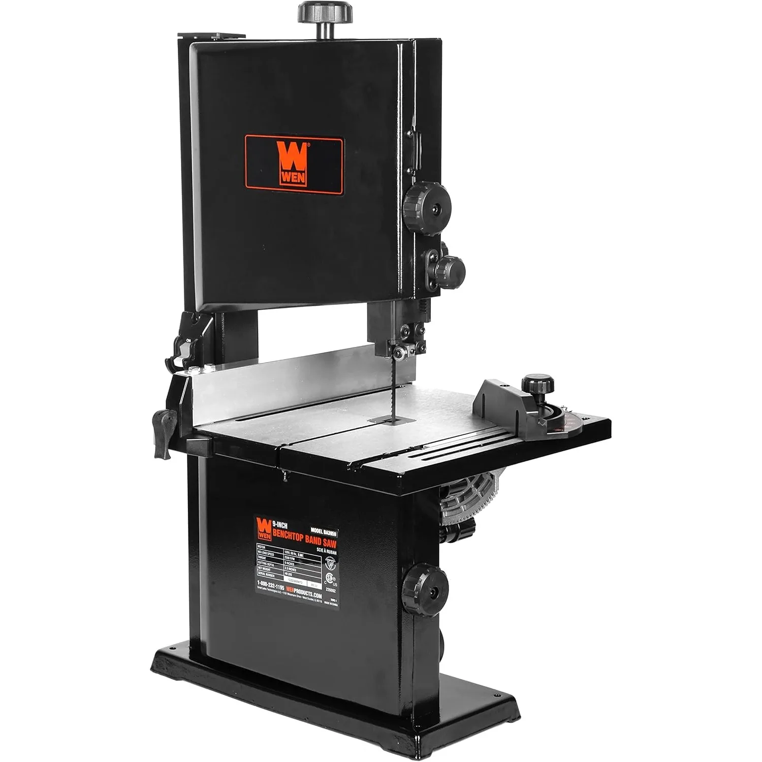 WEN 9-Inch Band Saw, 2.8-Amp Benchtop (BA3959)