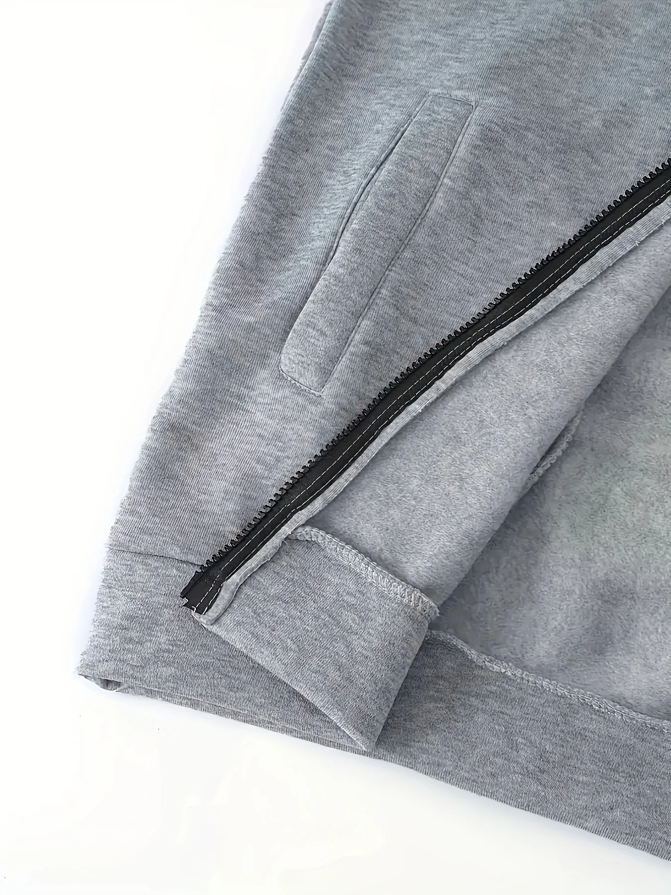 الخريف والشتاء معطف جديد اللون المتناقضة سستة سترة مقنعين سترة الرجال عارضة الصوف أعلى