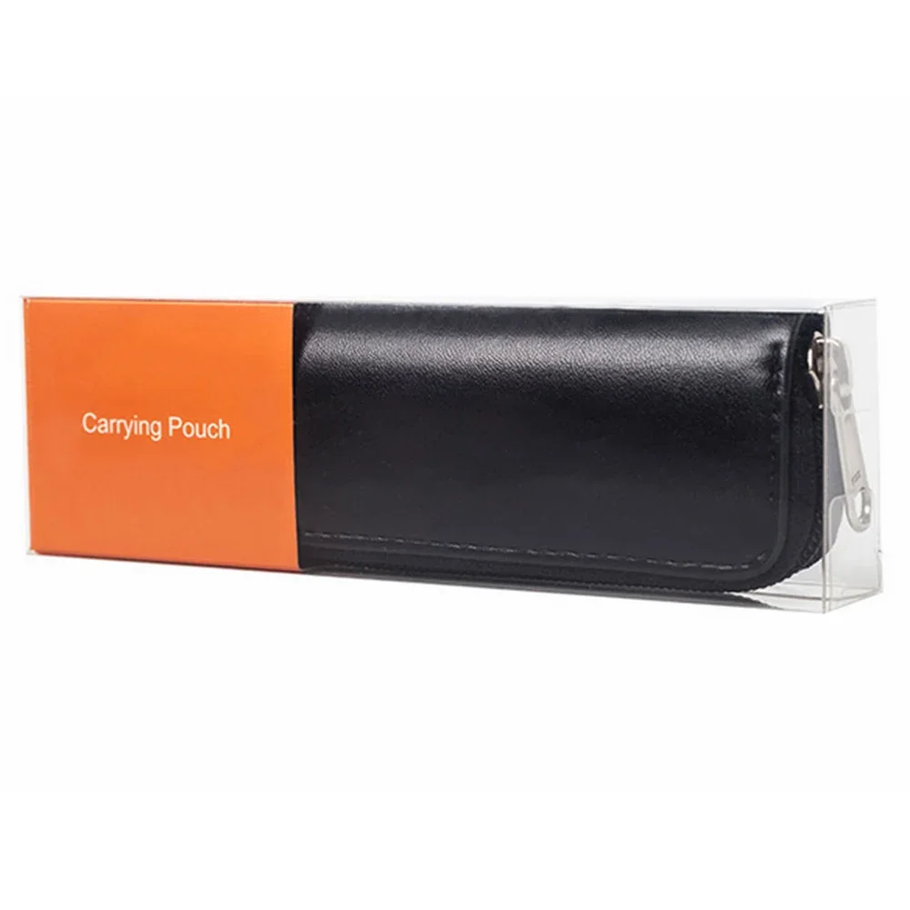 

Compact Carry Case Portable Storage Bag PU Leather Material Small Tool Storage Transporting Tools Versatile Tool Pouch