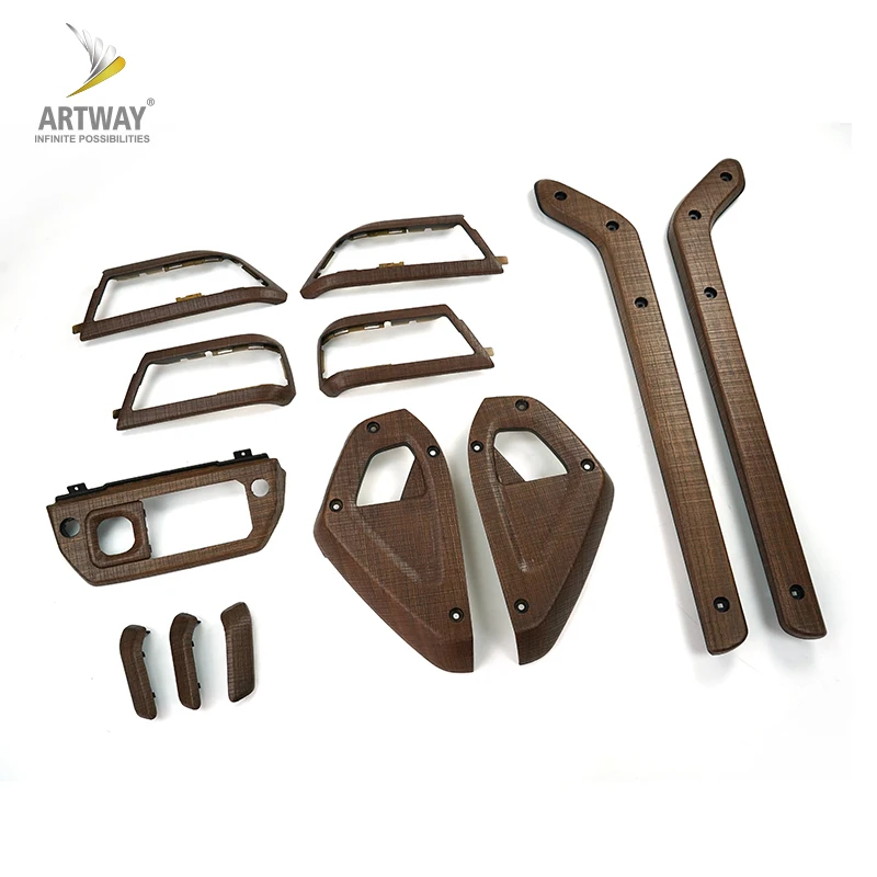 New design car interior Walnut interior kit for Land Rover New Defender 110 car modification Interior Parts