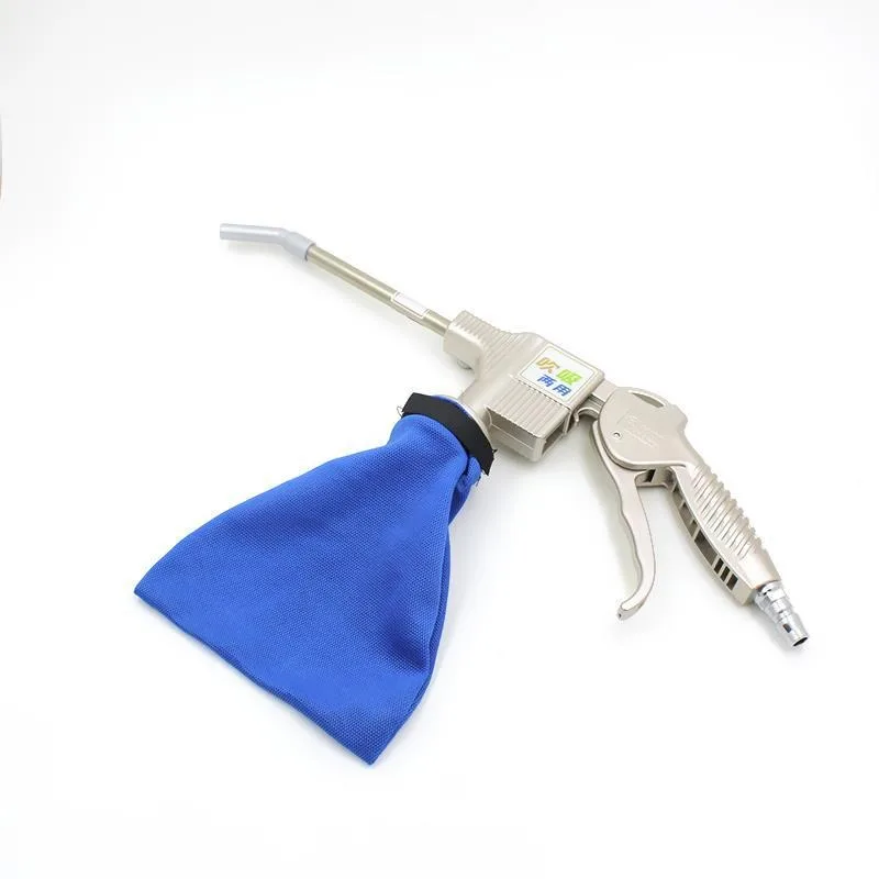 For New Aluminum Alloy Blowing and Suction Dual-purpose Vacuum  Pneumatic Blowing  Powerful Dust Removal  Pneumatic