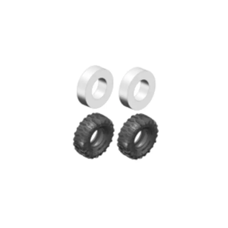 RGT Original Spare Parts Tire W/Wheel  R86732  R86733 for EX86130 Pro Runner New 1/10 Electric Remote Control Model Car