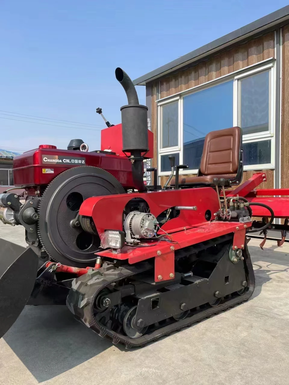 Factory Wholesale of High-quality Agricultural Micro diesel Tractors, Also Known As Tracked Cultivators