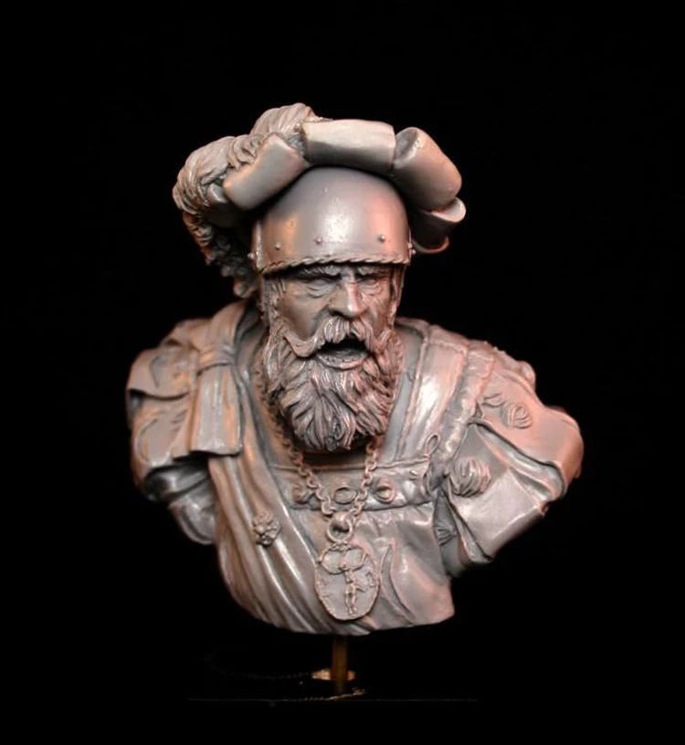 1/9  Capitano Lanzichenecco XVI xec Resin Figure Bust GK Uncoated No colour