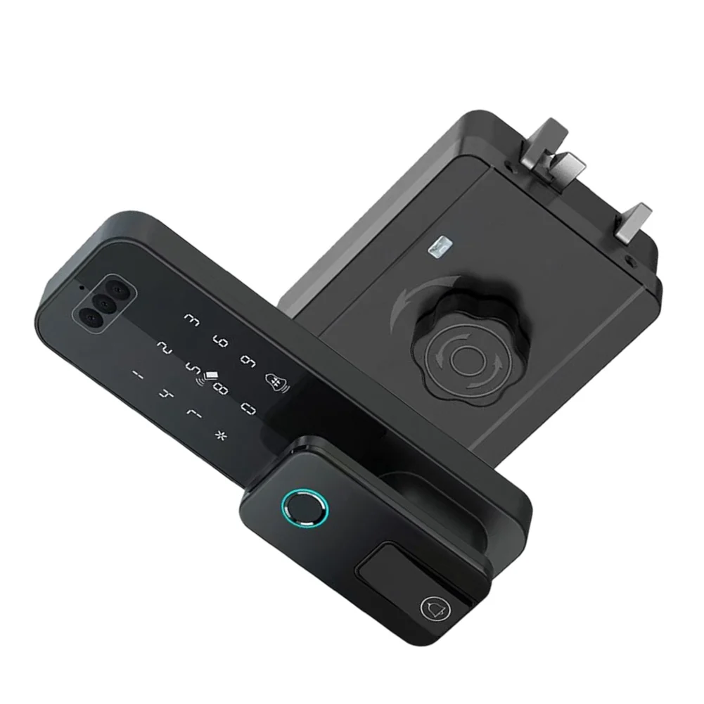 Palm Vein Lock 3D Face Lock Smart Lock For Busy Households Smart Lock WiFi Connectivity Multi-angle Face Capture