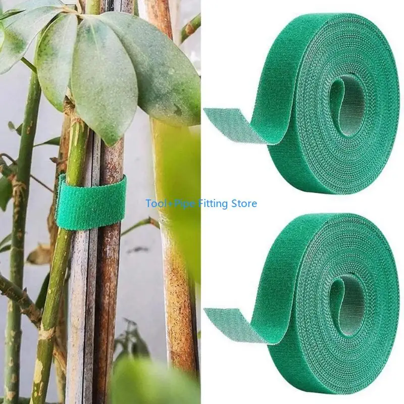 F92B Garden Tape Tape Twist Twist dla roślin roślinnych Wsparcie dla skutecznego uprawy w przypadku roślin wspinaczkowych