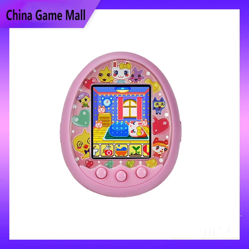 

Puzzle Handheld Game Console For Age 6+ Digital Color Screen Electronic Pet Interact Toy Touma Electronic Pet, ABS Safe Material