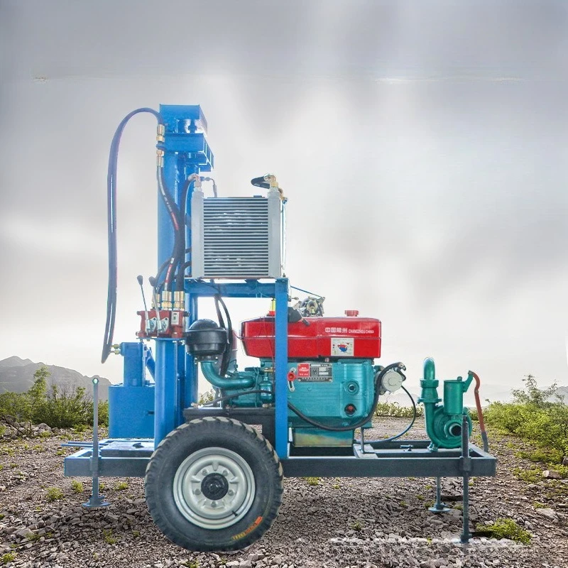 20252020 Perforatrice per pozzi d'acqua a basso prezzo / Impianto di perforazione per pozzi d'acqua in vendita 100 m