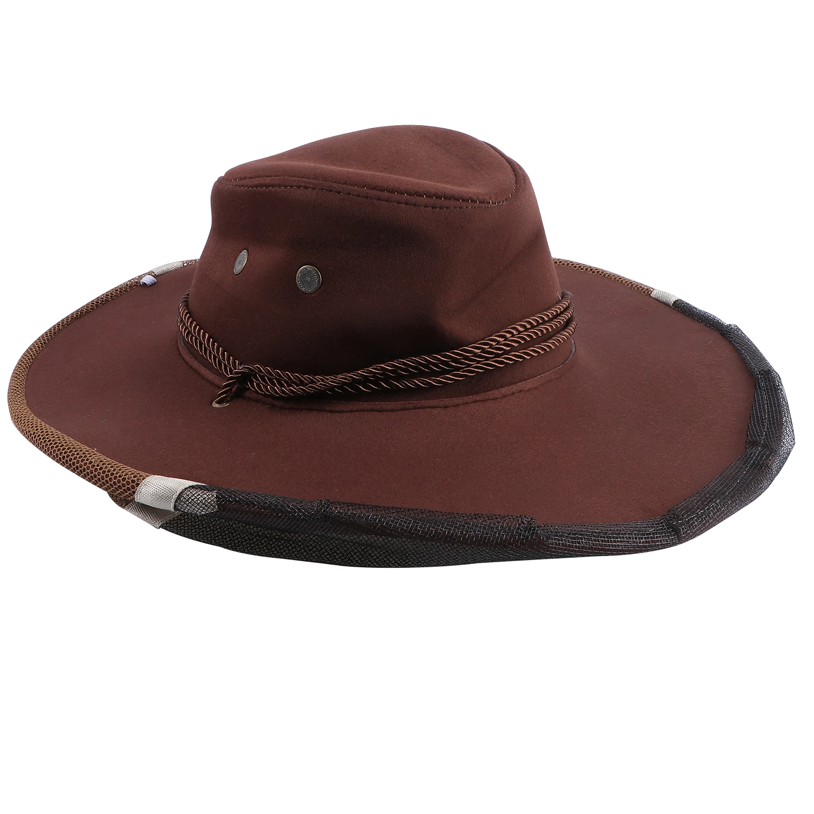 

Anti Bee Hat Breathable Beekeeping Denim Cap Adjustable Drawstring Durable Use Skin Friendly Gardening Supplies Anti Mosquito