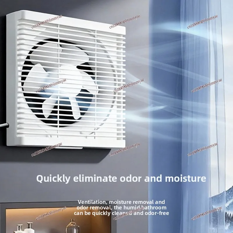 Veneer Ventilation Fan, Kitchen Fume Exhaust  Bathroom  Wall Window, Household Powerful Exhaust Fan