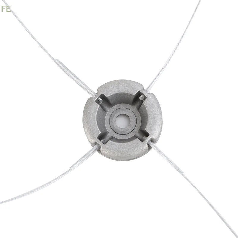 [F] Universal Aluminum Alloy Lawn Mower Head With Nylon Steel Lawn Mowing Line Lawn Mower Replacement Parts
